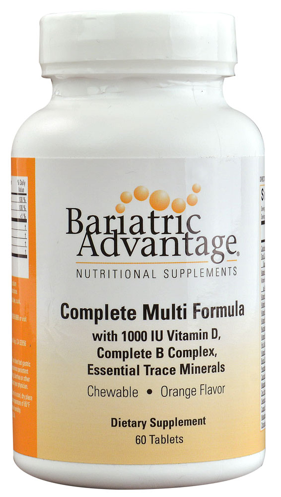 Bariatric Advantage Complete Multi Formula Chewable Orange 60 таблеток 5971