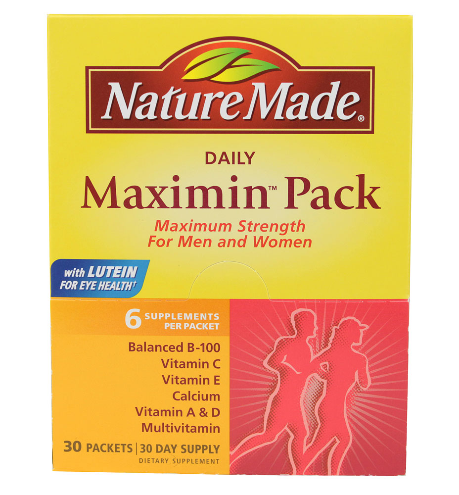 Nature Made Daily Maximin Pack - 30 пакетов