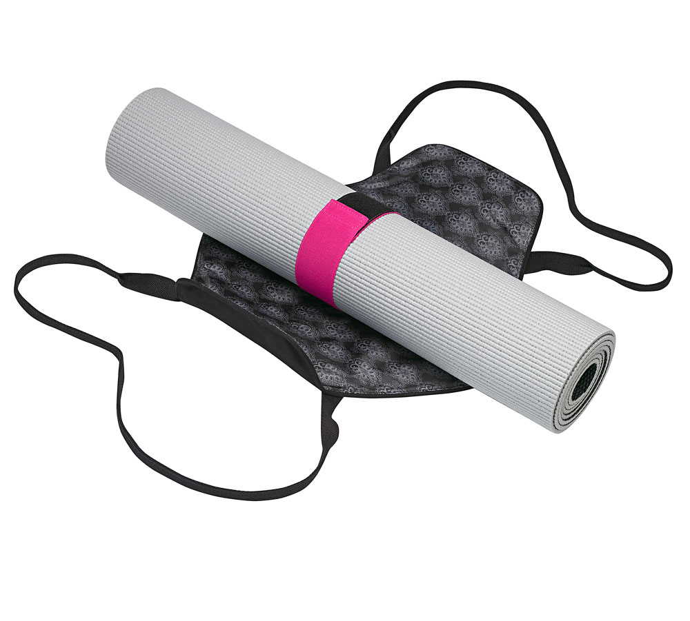 Gaiam Yoga Mat Carrier On The Go Granite Storm 1